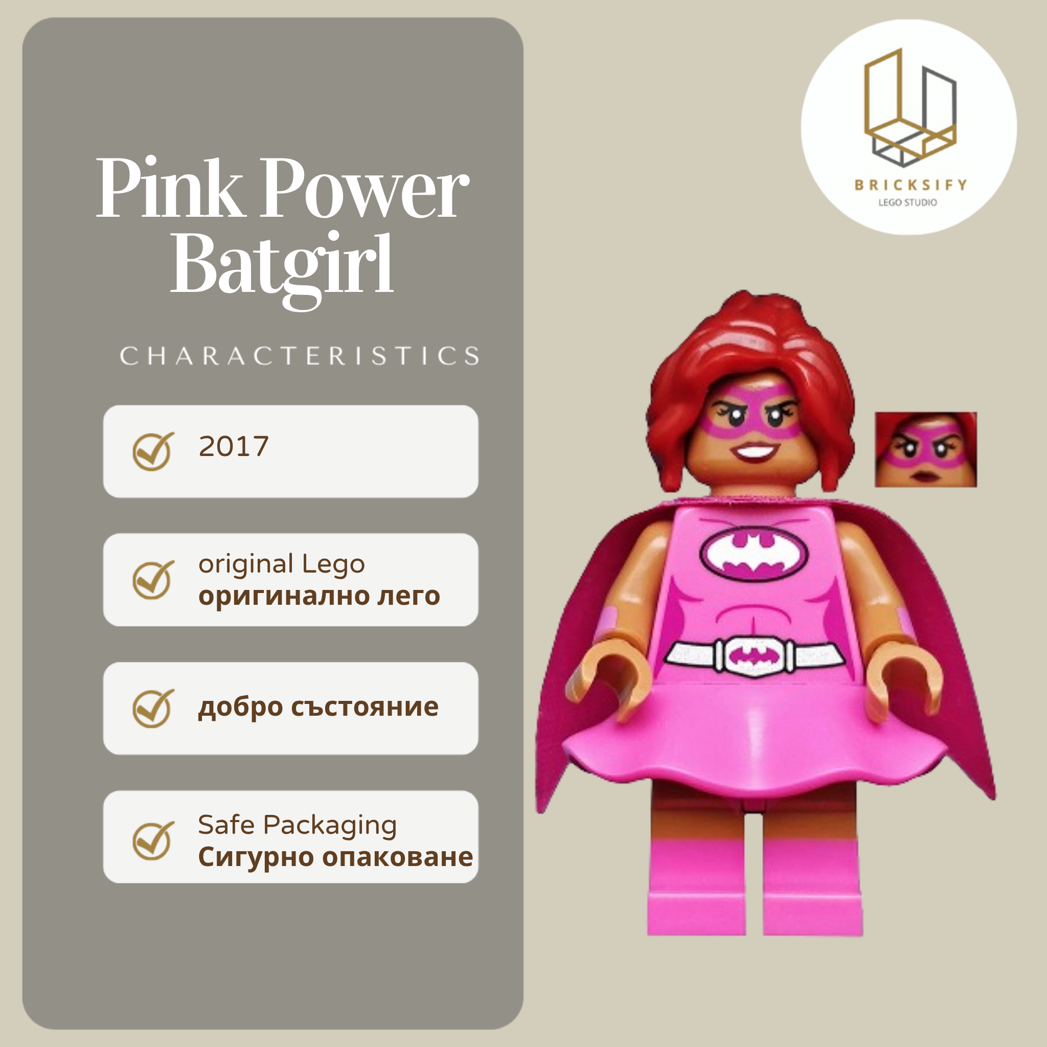 Pink Power Badgirl coltlbm10